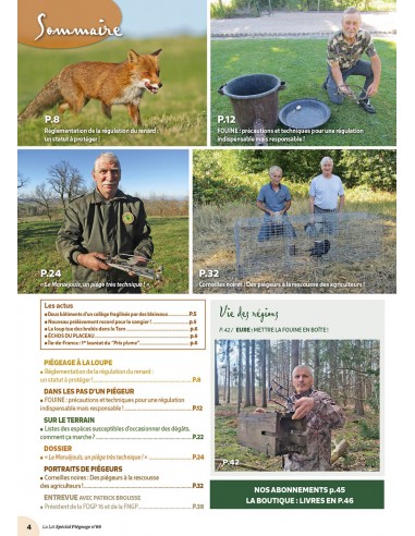 SPÉCIAL PIÉGEAGE n° 66 AVRIL 2026